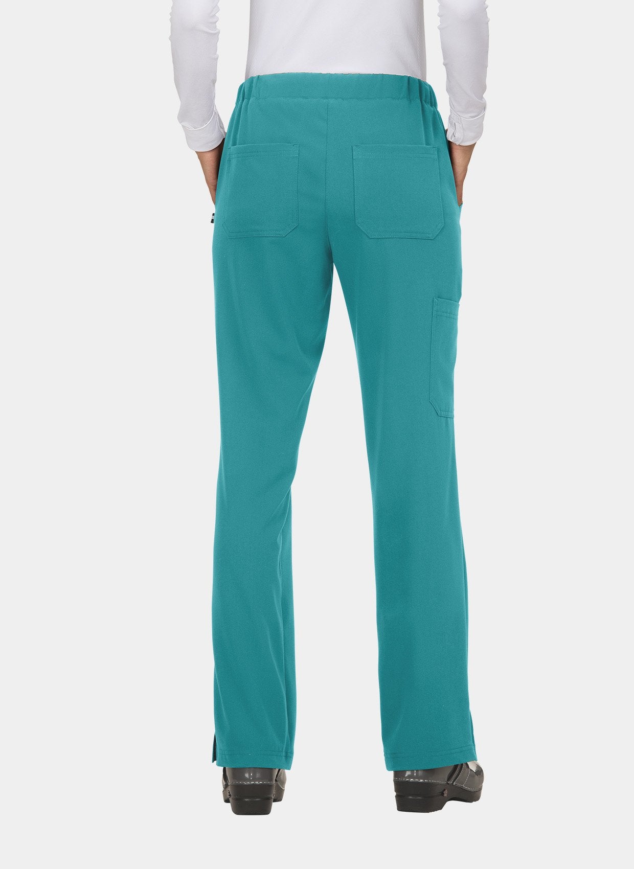 Koi Next Gen Everyday Hero Scrub Trousers - Teal - back