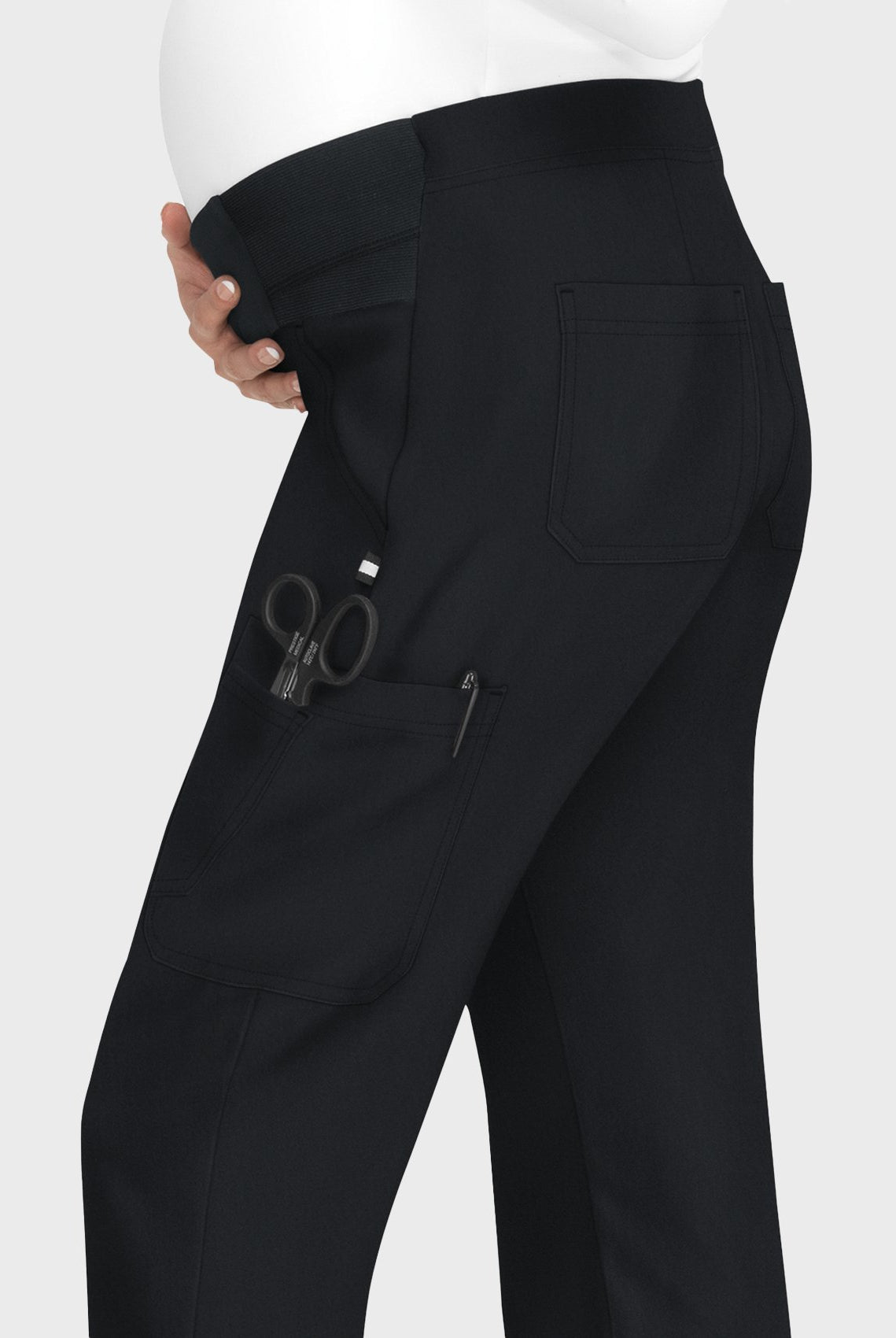 womens-koi-next-gen-on-the-move-maternity-scrub-trousers-black-2