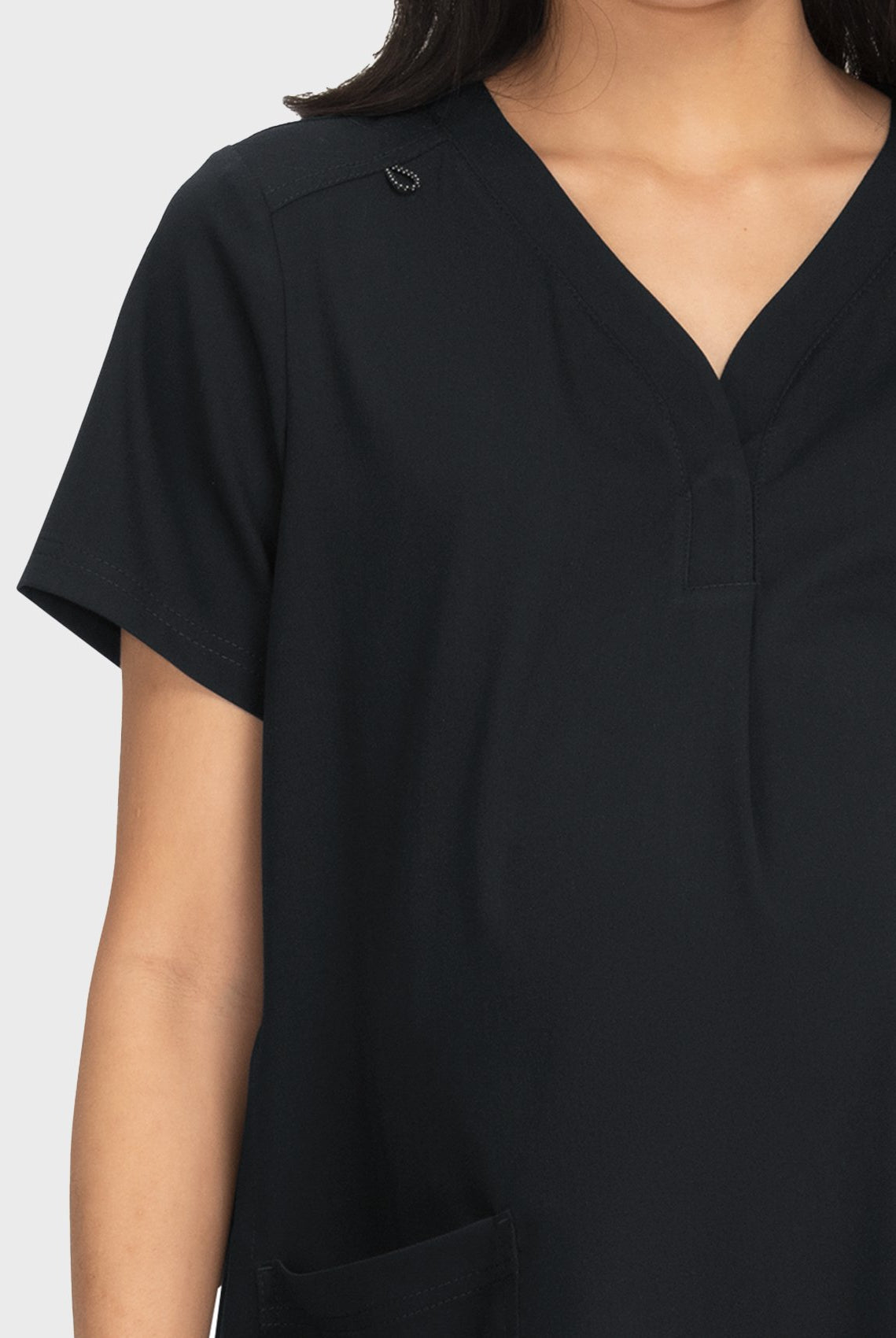 womens-koi-next-gen-onboard-maternity-scrub-top-black-2