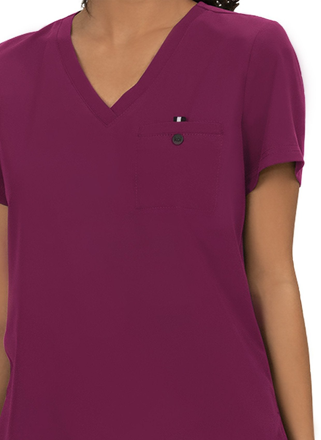 womens-koi-next-gen-ready-to-work-scrub-top-wine-2