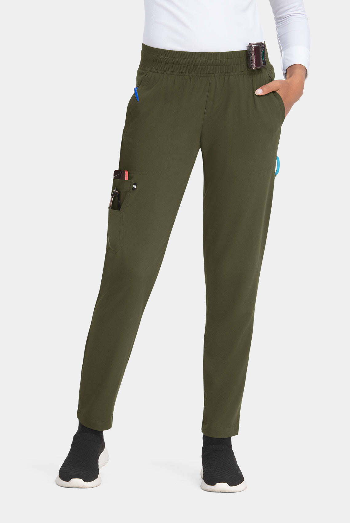 Koi Next Gen Smart Daily Scrub Joggers - Olive