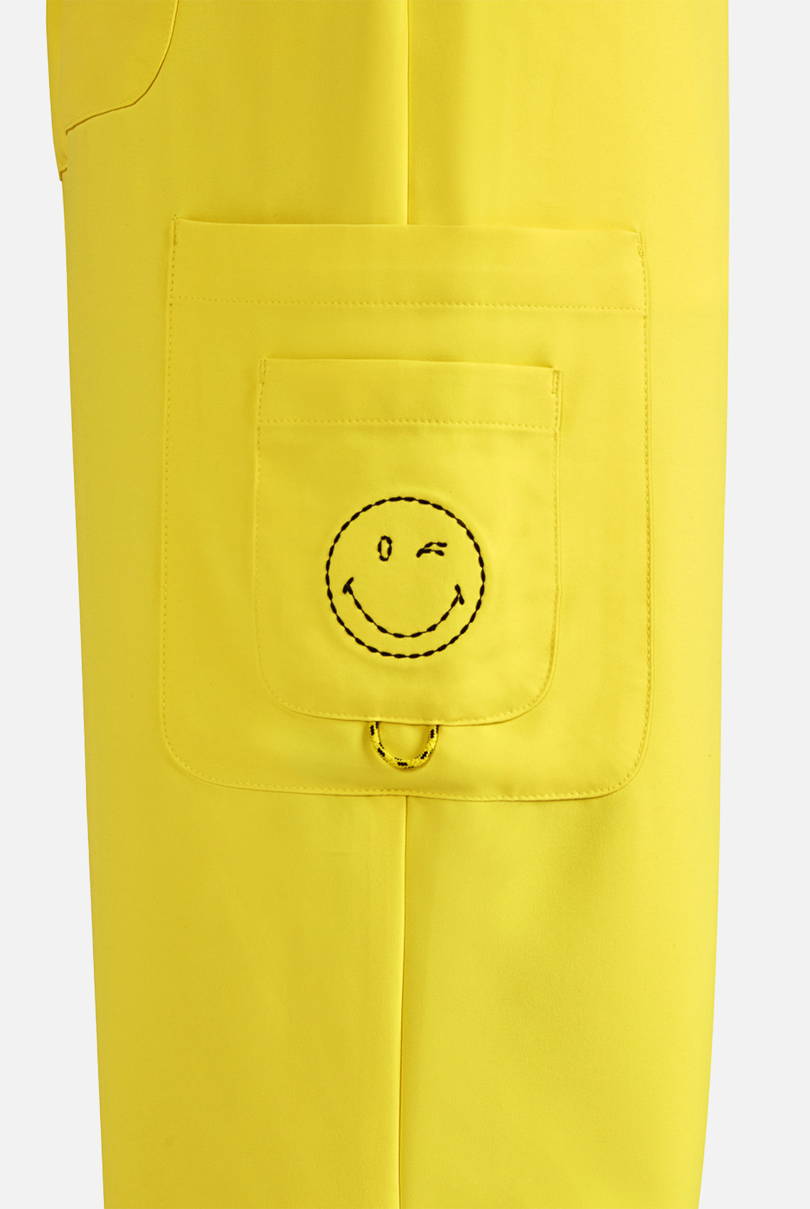 Koi Smiley World Jubilant Scrub Trousers - Loving Yellow