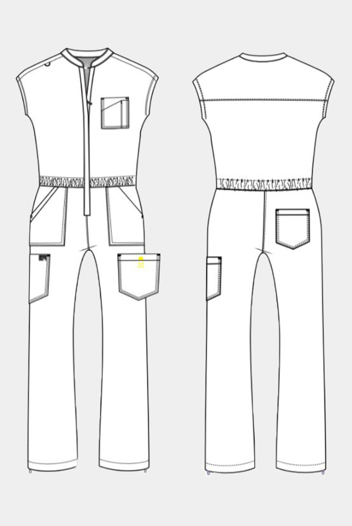 Koi Solis Anja Jumpsuit - Sketch