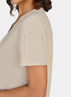 Koi Cureology Cardi Scrub Top - Khaki