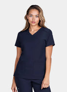 Koi Cureology Cardi Scrub Top - Navy