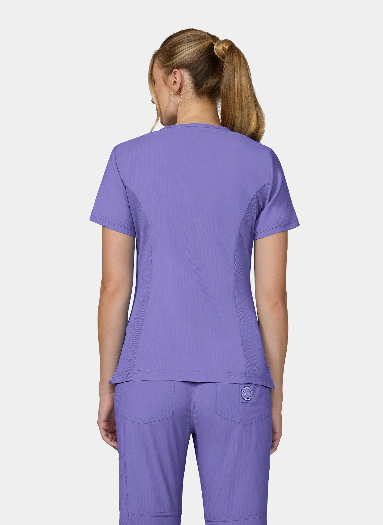Koi Lite Philosophy Scrub Top - French Lavender