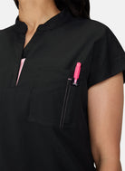 Koi Solis Catrin Scrub Top - Black