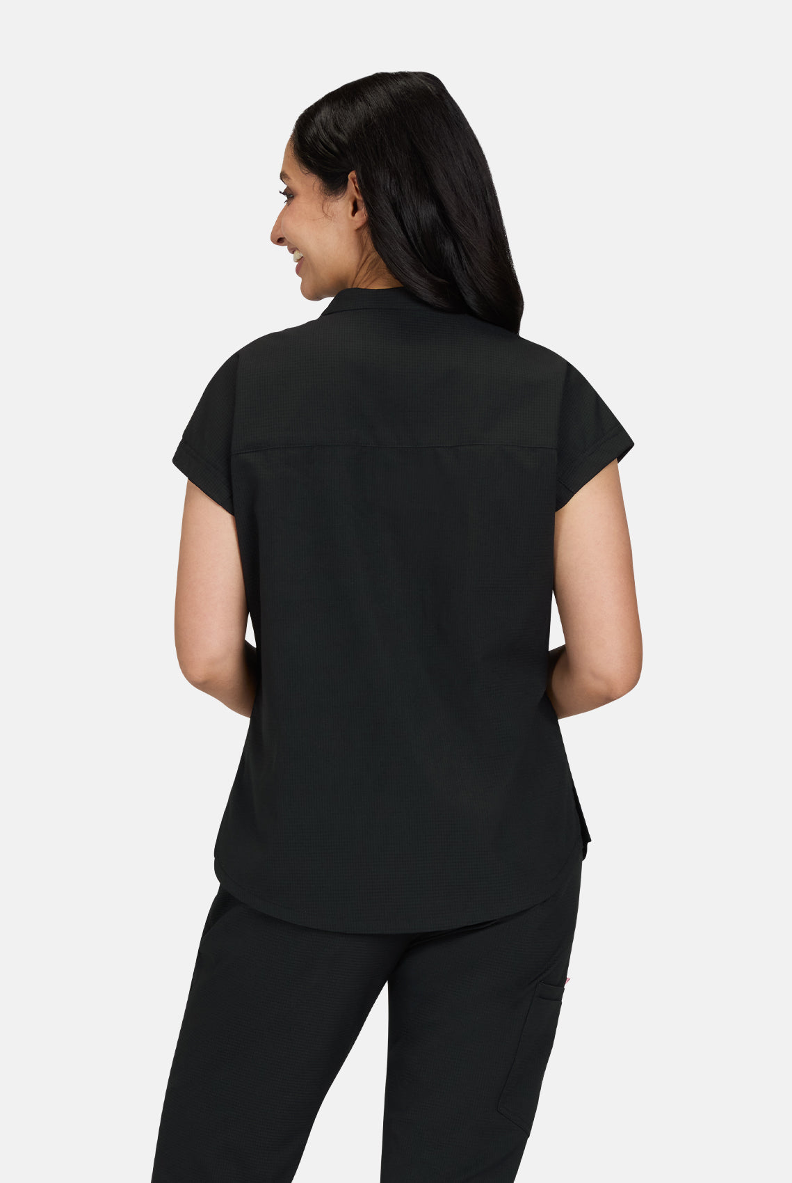 Koi Solis Catrin Scrub Top - Black