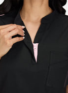 Koi Solis Catrin Scrub Top - Black