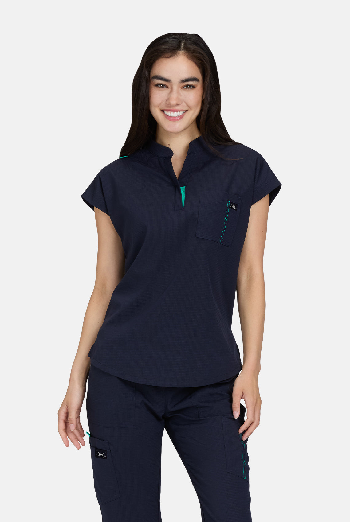 Koi Solis Catrin Scrub Top - Navy