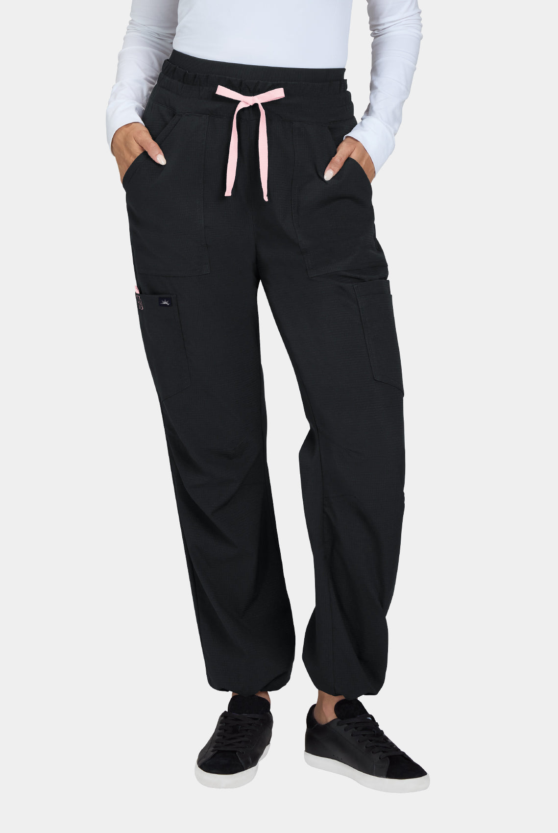 Koi Solis Freda Scrub Trousers - Black