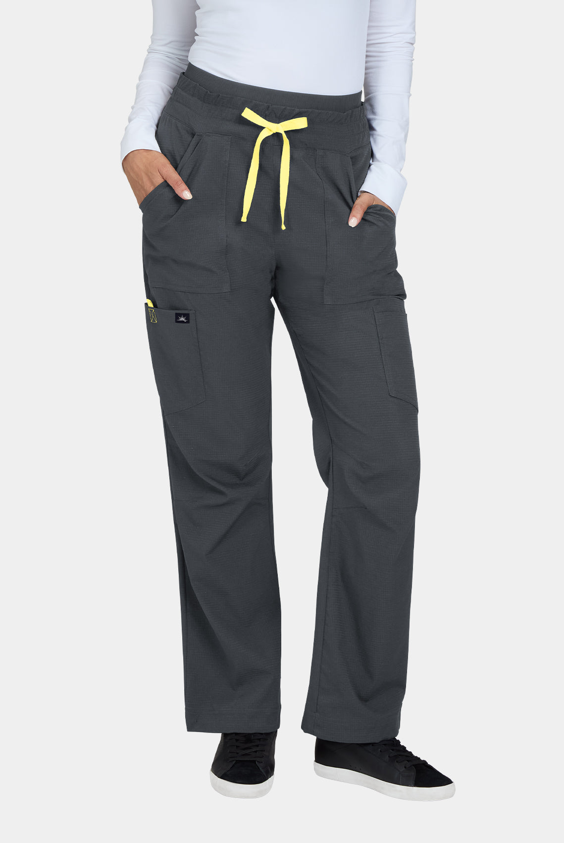 Koi Solis Freda Scrub Trousers - Charcoal