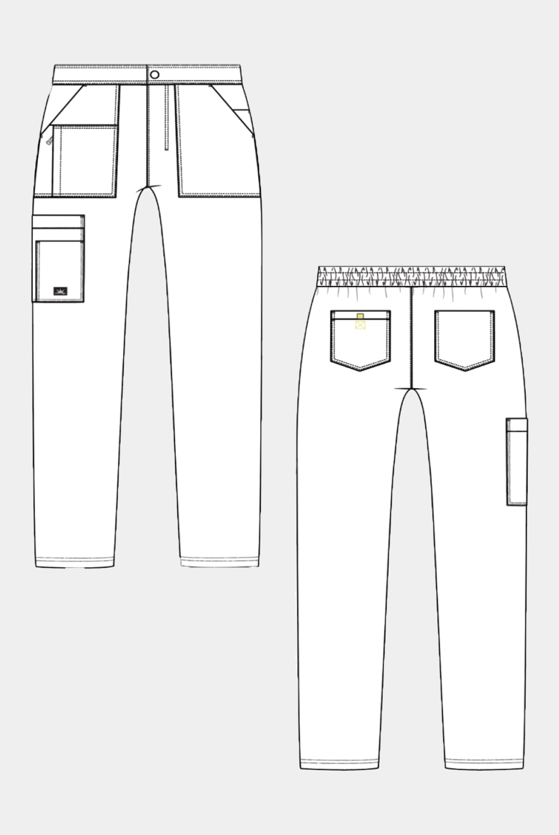 womens scrub trousers koi solis ondra sketch