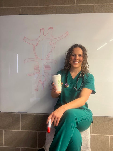 Meet Penelope Plessas: A Happythreads Affiliate IE Medical Student Balancing Clinical Training and Student Life