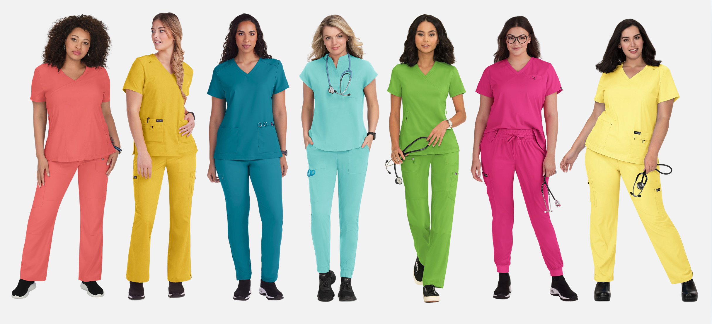 Descubre el color perfecto para tu uniforme sanitario según tu tono de piel