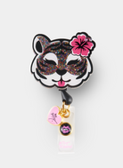 Betsey Johnson Retractable Badge Betsey Tiger