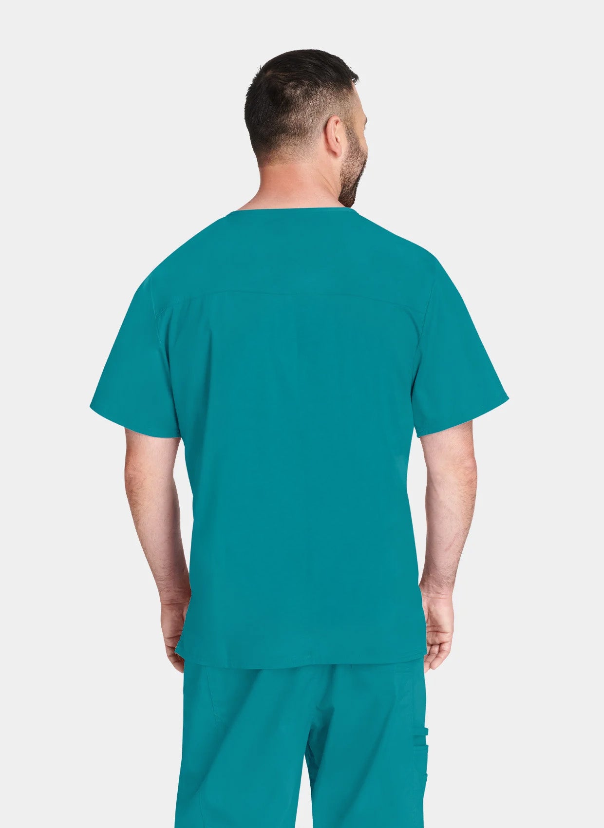 Cherokee Core Stretch Unisex V-Neck Scrub Top WWE4725 Teal