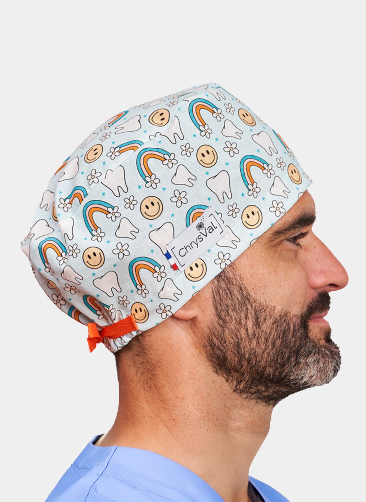 ChrysVal Long Hair Scrub Hat – Tooth in the Sky Men