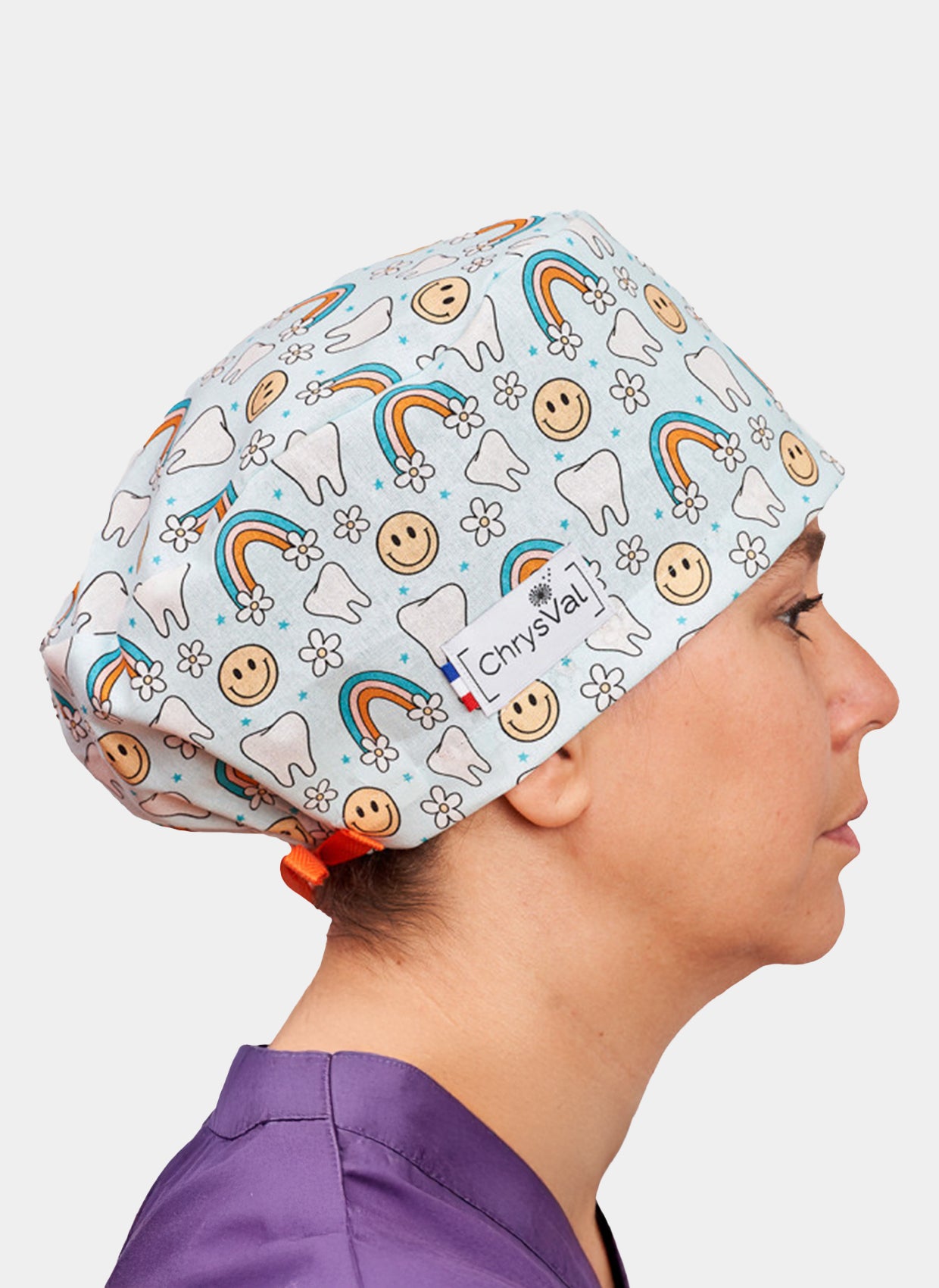 ChrysVal Long Hair Scrub Hat – Tooth in the Sky Women