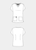 Koi Basics Women's Leslie Top Sketch.jpg__PID:6db13cca-db51-4cc4-b542-a2ddad1097a9