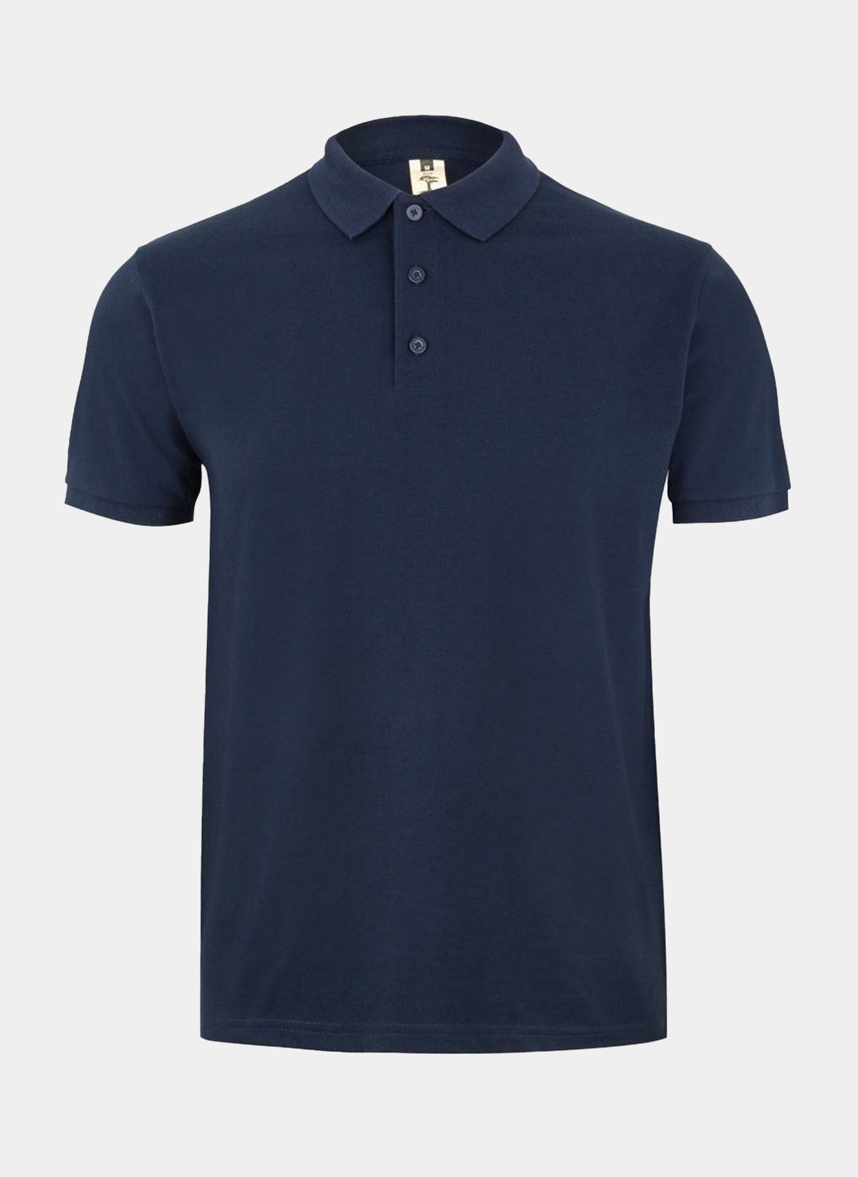 Navy Gibson Short Sleeve Scrub Polo Top