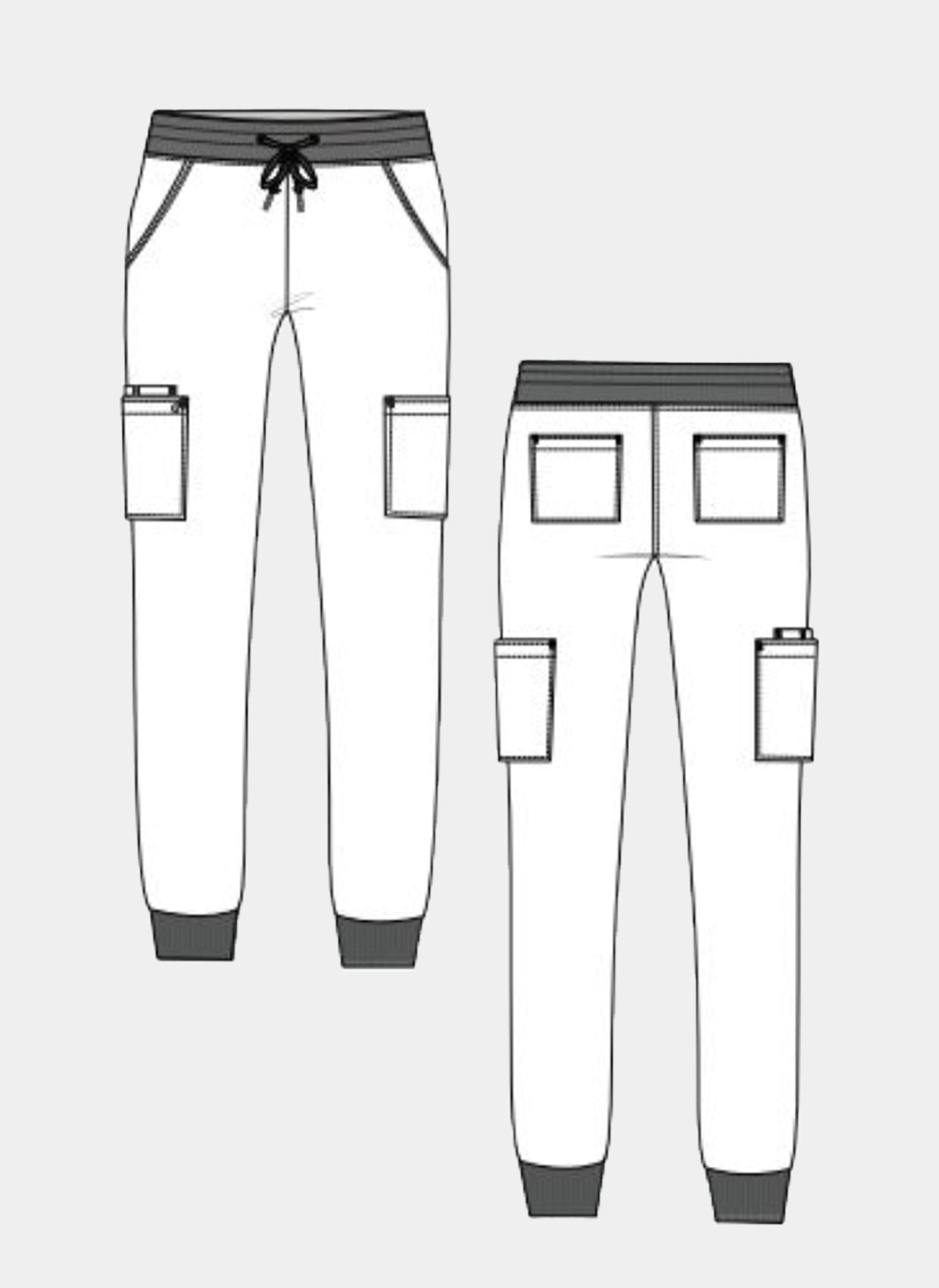 Womens Koi  cureology Pulse Joggers Sketch