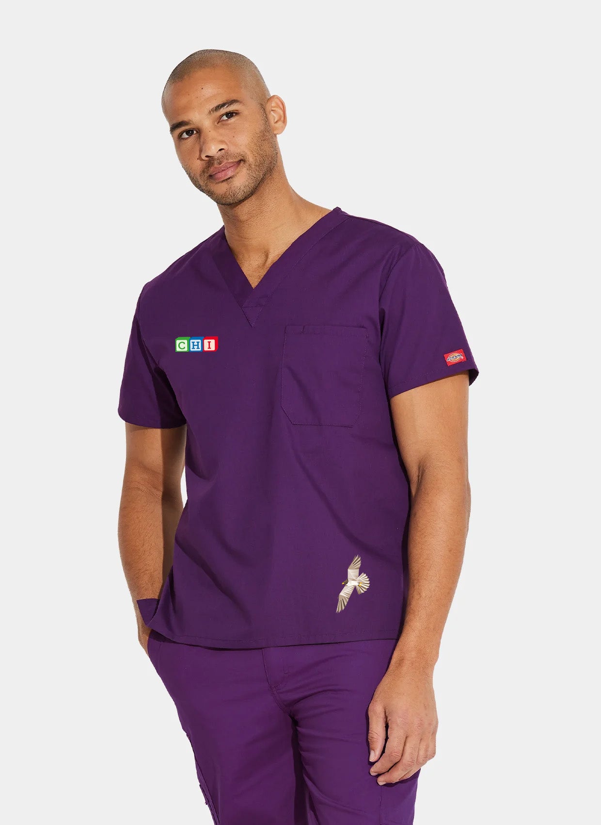 CHI HCA - Dickies EDS Signature Scrub Top