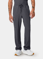 mens scrub trousers healing hands noah pewter