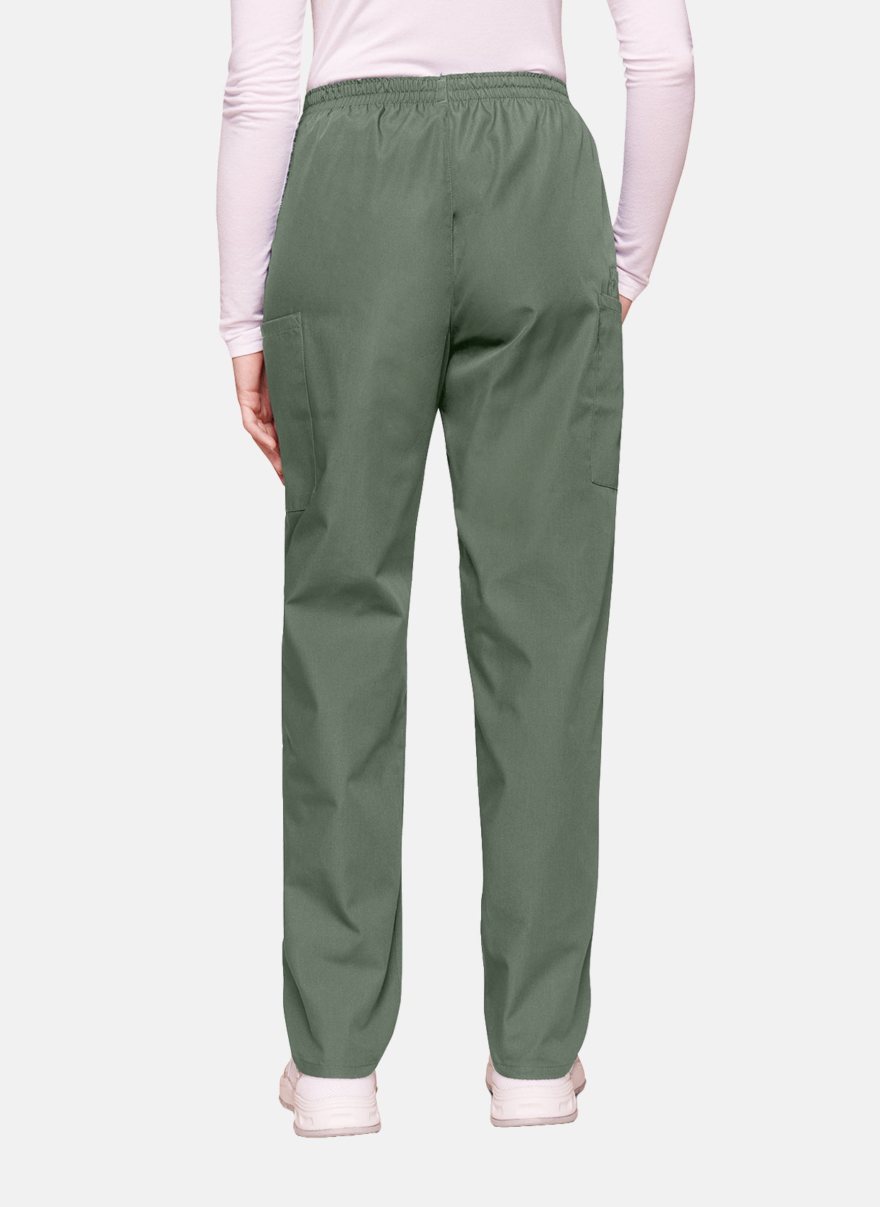 Cherokee Unisex Elasticated Scrub Trousers - Olive