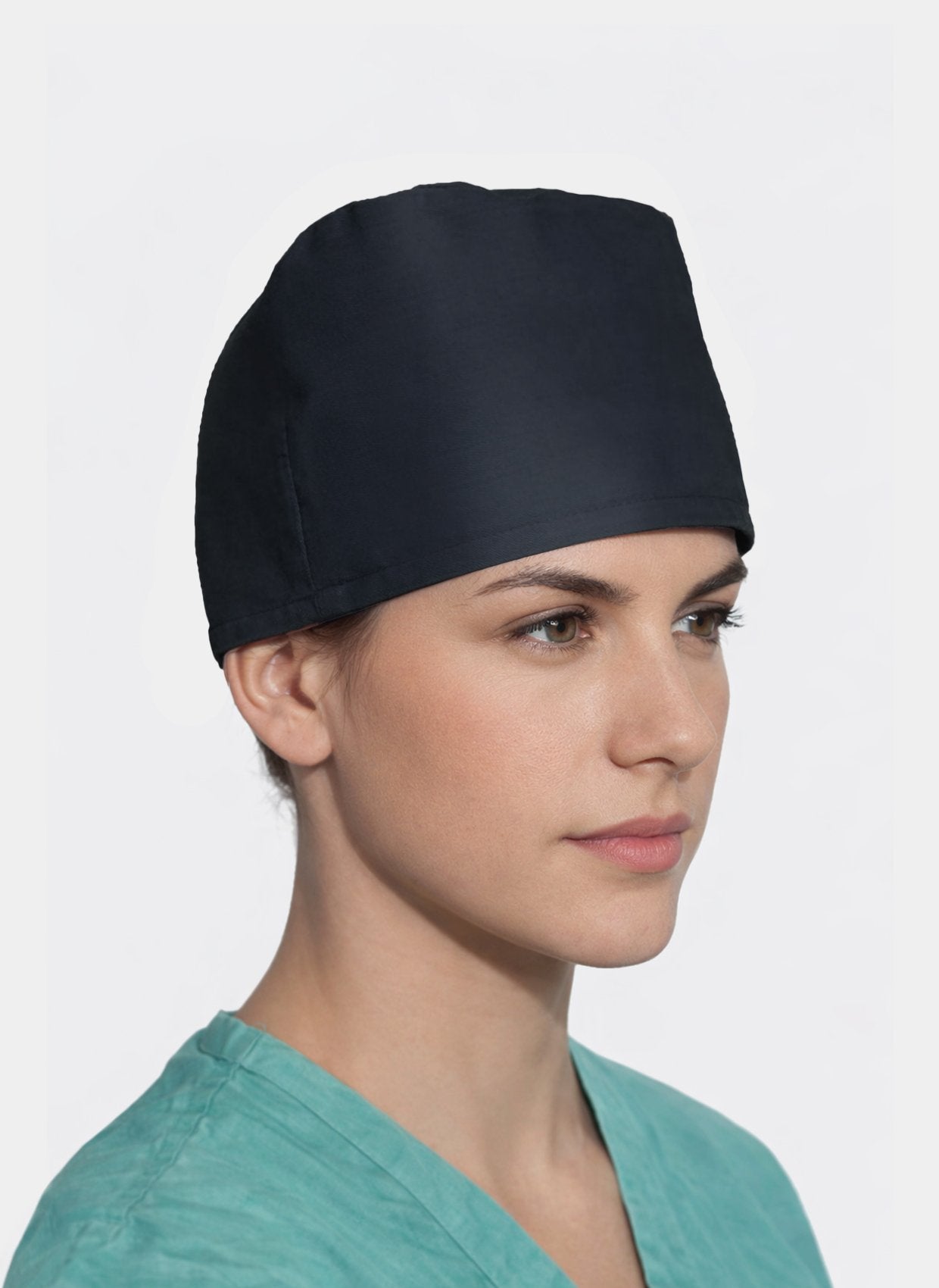 HappyFIT Cotton Scrub Hat - black