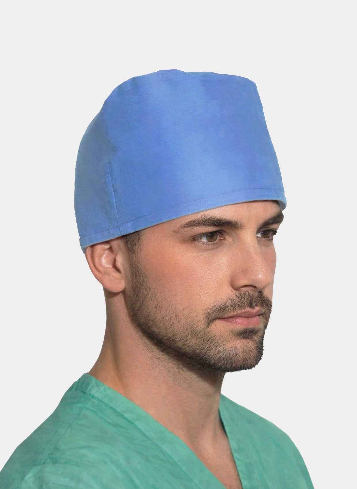 HappyFIT Cotton Scrub Hat - Light Blue