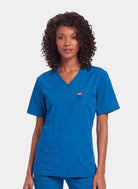 unisex-orange-standard-balboa-scrub-top-back-royal6