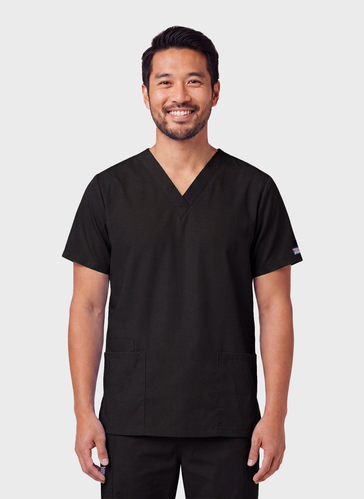 unisex-scrub-top-cherokee-originals-4700-black3