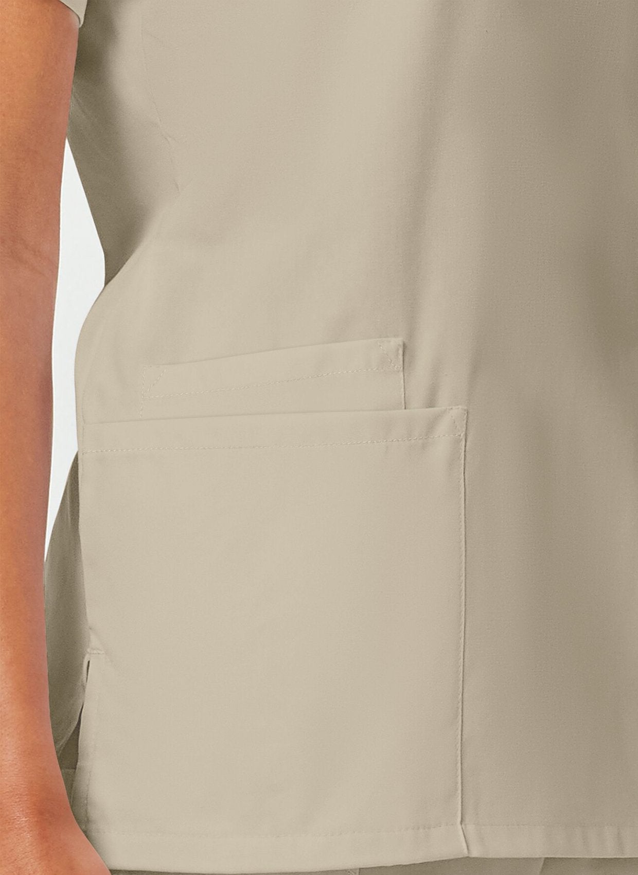unisex-scrub-top-cherokee-originals-4700-khaki5