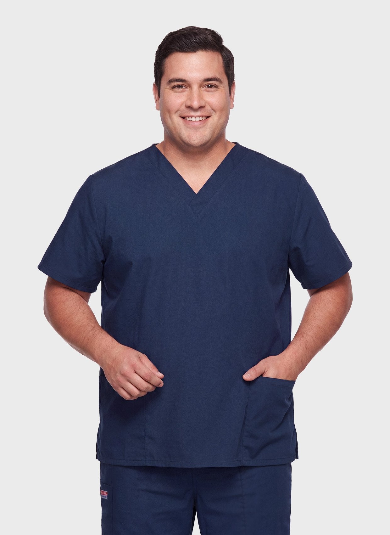 unisex-scrub-top-cherokee-originals-4700-navy3
