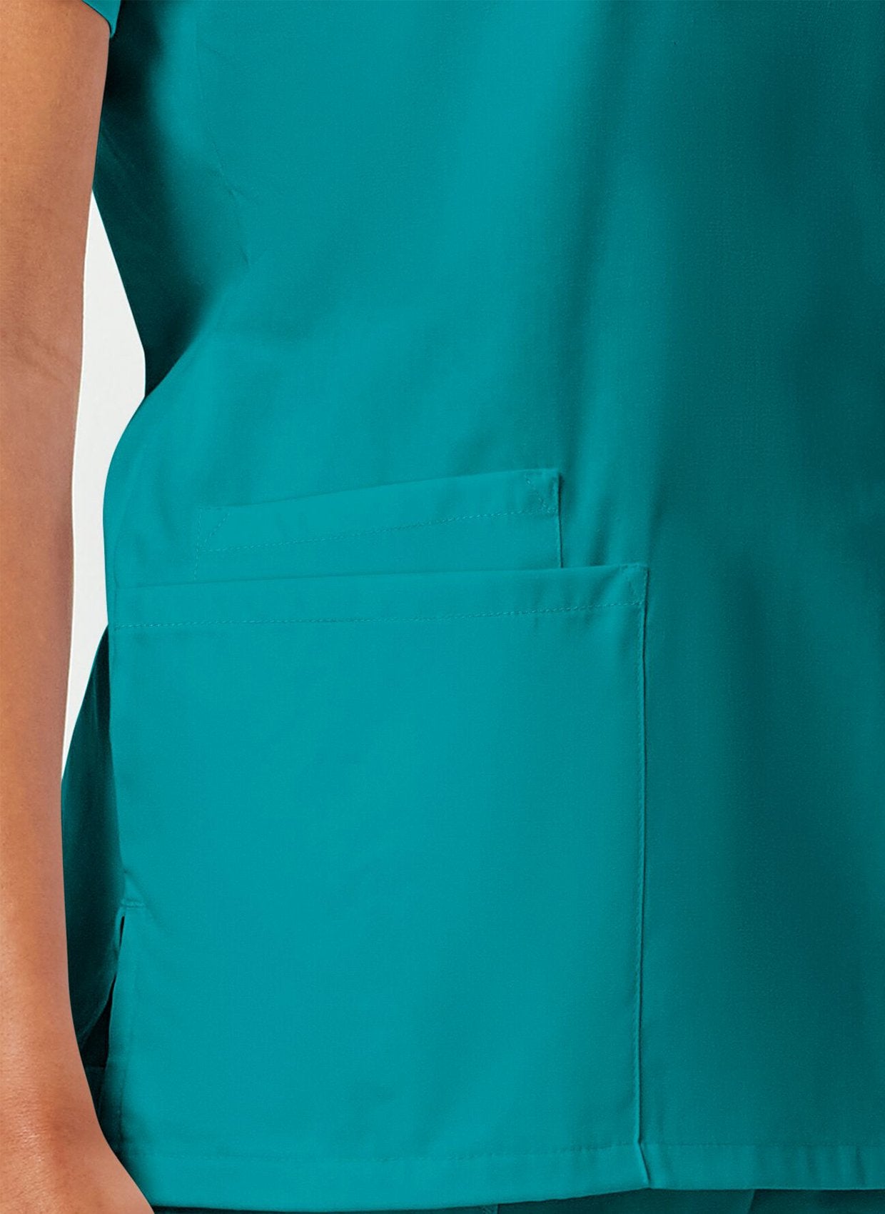 unisex-scrub-top-cherokee-originals-4700-teal5