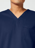 Cherokee Core Stretch Unisex V-Neck Scrub Top WWE4725 - Navy