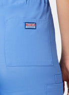 Cherokee Unisex Drawstring Scrub Trousers-Ceil