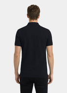 unisex short sleeve polo shirt velilla gibson black