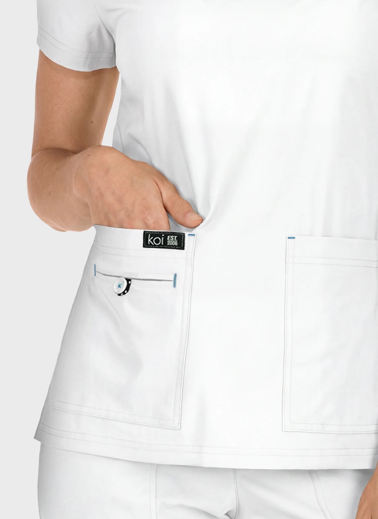 womens-koi-basics-becca-scrub-top-white
