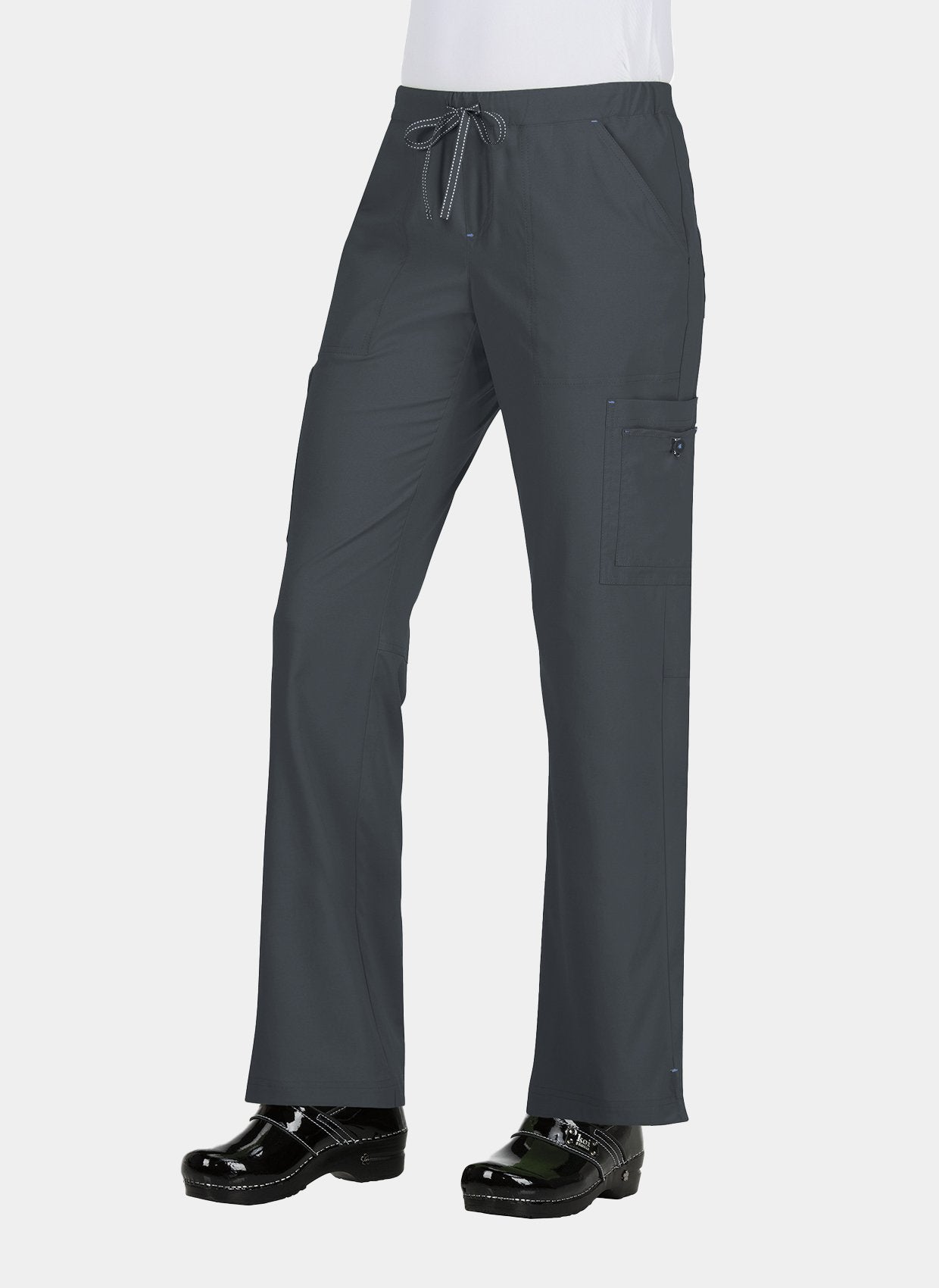 Koi Basics Holly Scrub Trousers - charcoal