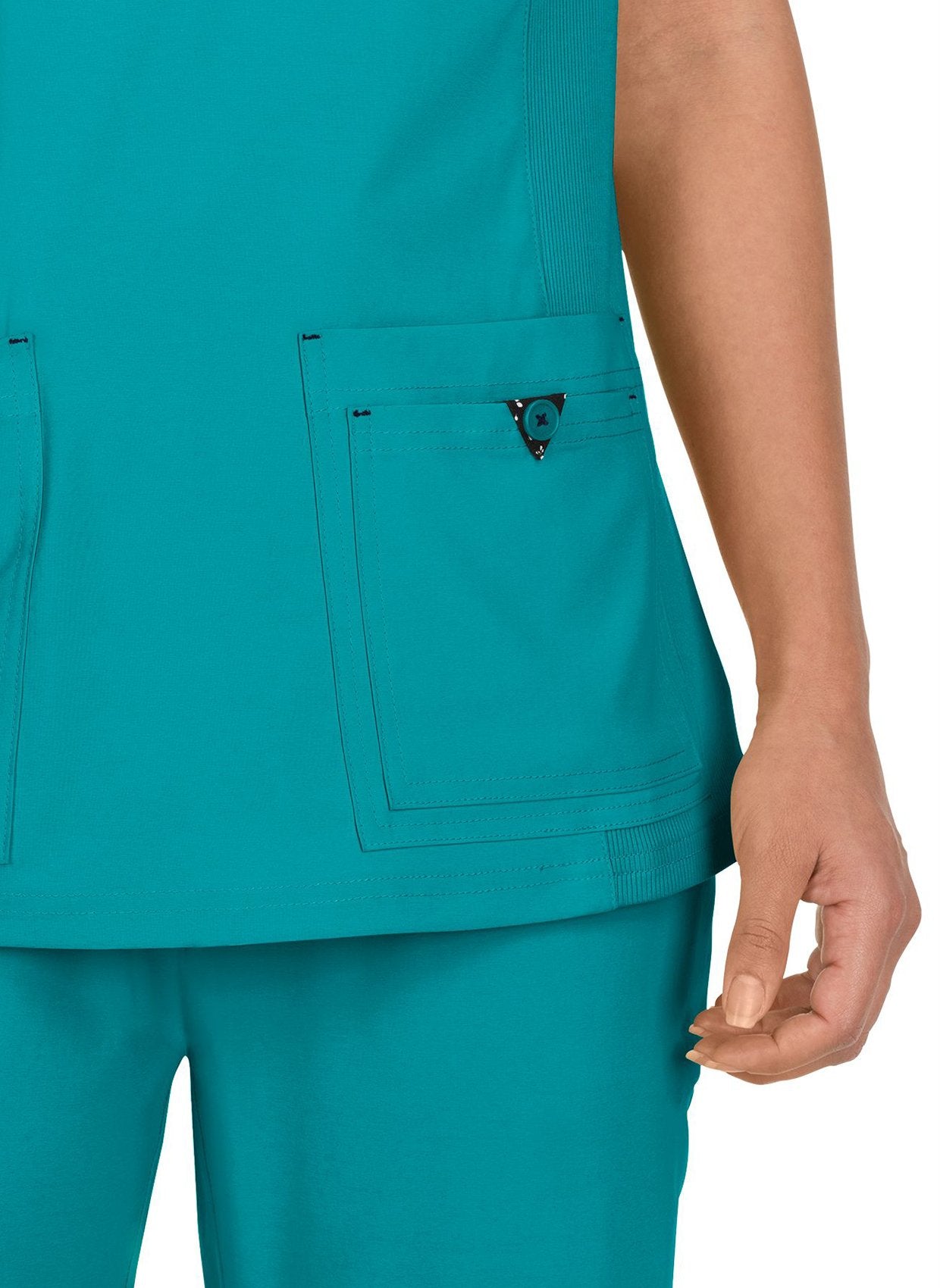 womens-koi-basics-katie-scrub-top-teal-4