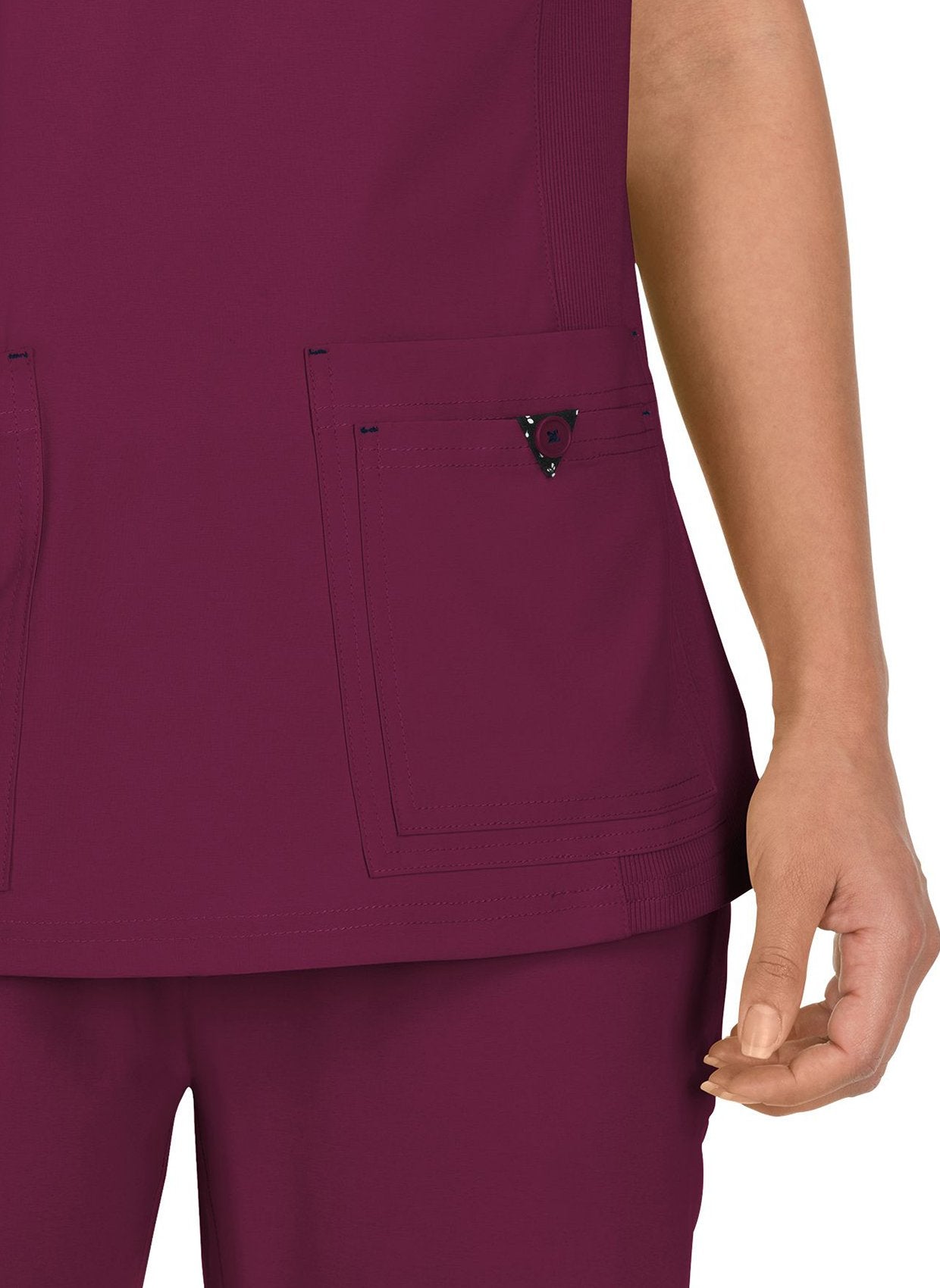 womens-koi-basics-katie-scrub-top-wine-4