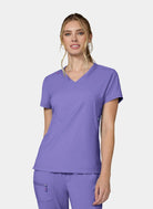 Koi Lite Philosophy Scrub Top - French Lavender