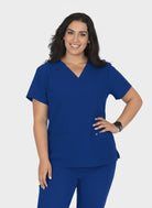 Koi Next Gen Hustle And Heart Scrub Top - Galaxy