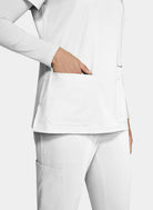 Koi Next Gen Hustle And Heart Scrub Top- white
