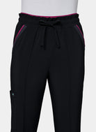 Women's Koi Basics Raelynn Scrub Trousers in Black