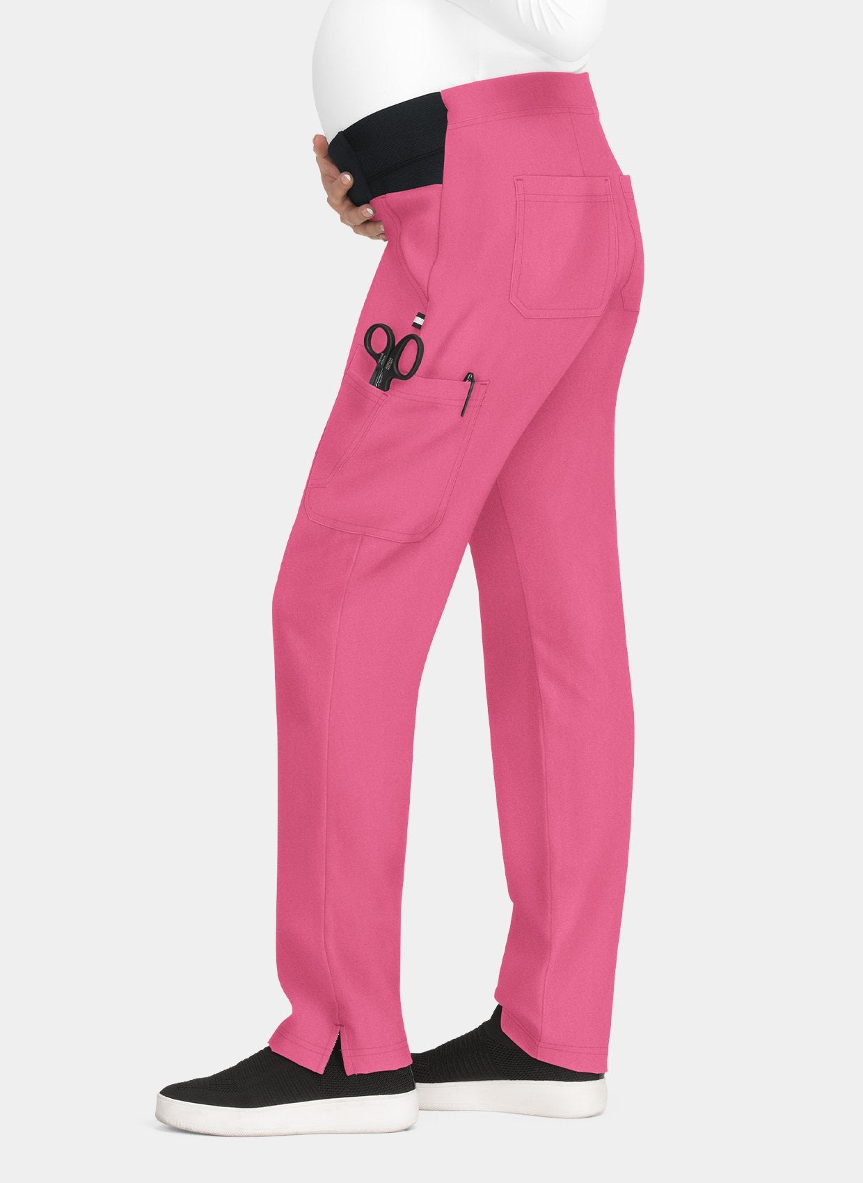 womens scrub trousers koi next gen on the move maternity rose
